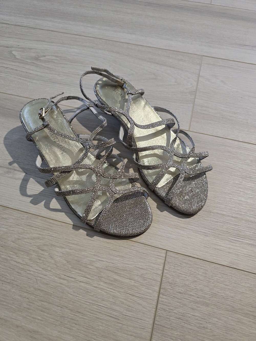 STUART WEITZMAN glitter Sandals